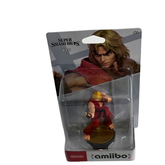 Nintendo amiibo Ken Super Smash Bros. Smash Brothers Series game figure New - Picture 1 of 8